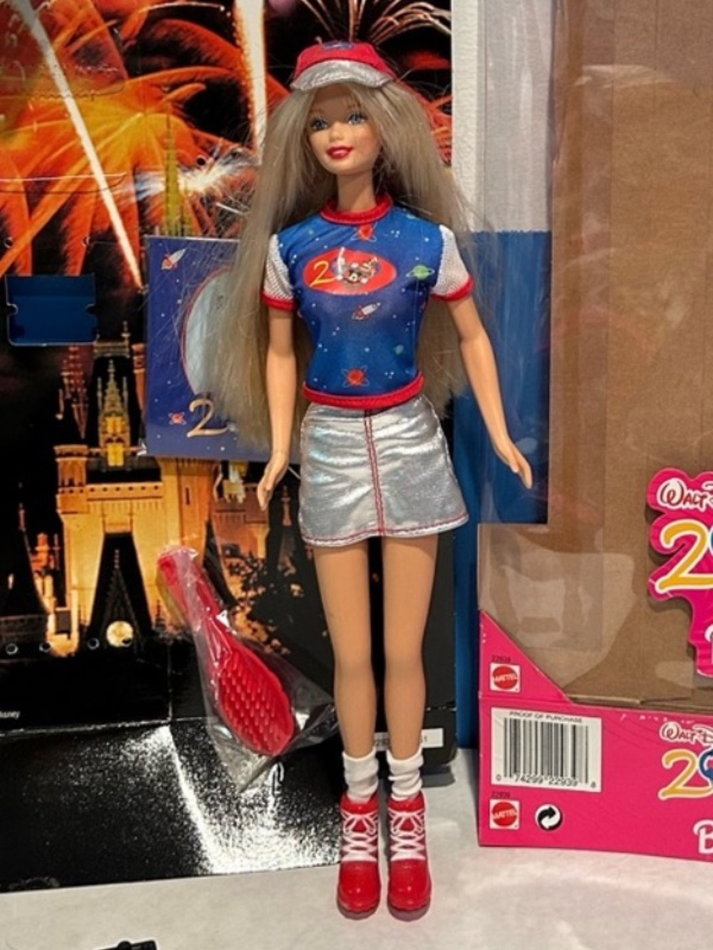 1998 Mattel Walt Disney World 2000 Barbie Doll #22939